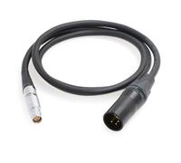 HangTon Câble d'alimentation pour appareil photo FUJIFILM GFX ETERNA 55, XLR 4 broches vers femelle 4 broches, 1 m