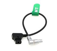 HangTon Câble d'alimentation pour appareil photo Red Komodo-X Epic Scarlet Dragon DSMC2 V-Raptor, D-Tap vers femelle rotatif à 90°, angle droit réglable 6 broches, 30 cm