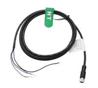 HangTon Câble d'alimentation pour capteur d'actionneur M8 3 broches femelles pour bannière Baumer Turck Sick Sick I/O commutateur de connexion de terrain blindé A-Code PVC 3 m