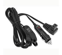 HangTon Câble d'alimentation pour Coleman Euhomy Alpicool Bodega Dometic indelB Mobicool 24V avec interrupteur on/off 3m