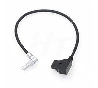 HangTon Câble d'alimentation pour Moteur Tilta Nucleus-M P-Tap D-Tap à Angle Droit Rotatif 7 Broches 60CM pour Batterie V-Plate Mount