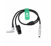HangTon Câble d'alimentation Run Stop pour Arri Cforce RF Motor Cmotion cPRO Motor vers Red Komodo V-Raptor EXT CAM 7 Broches vers D-Tap Angle Droit 9 Broches 24"