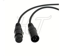 HangTon Câble d'alimentation XLR 4 broches pour appareil photo reflex numérique - Câble d'alimentation XLR mâle vers femelle (1)