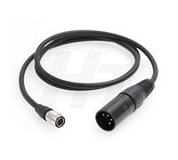HangTon Câble d'alimentation XLR 4 broches vers Hirose 4 broches enregistreur Zaxcom