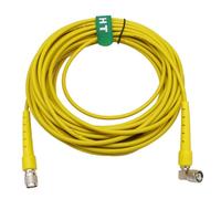 HangTon Câble d'antenne GPS jaune TNC à angle droit RG58 pour Trimble Topcon Sokkia Leica Station de base récepteur vers antenne GPS (15)