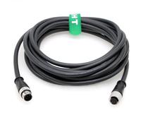 HangTon Câble d'extension Ethernet pour Humminbird Helix 7 8 9 10 12 15 G2N vers moteur Minn Kota Terrova Commutateur réseau Fish Finder 8 broches mâle femelle étanche 1 m
