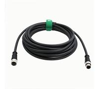 HangTon Câble d'extension Ethernet pour Humminbird Helix 7 8 9 10 12 15 G2N vers moteur Minn Kota Terrova Commutateur réseau Fish Finder 8 broches mâle femelle étanche 2 m