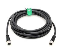 HangTon Câble Ethernet femelle 8 broches pour détecteur de poissons Humminbird - Contrôle de tête vers réseau Ethernet - En PVC blindé - Étanche - Catégorie 5e - 5 m