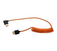 HangTon Câble HDMI type A 8K60 4K120 pour Atomos Ninja V Shinobi Ultra, Canon, Nikon, Sony, Lumix Fujifilm, Blackmagic ZCAM, Portkeys FEELWORLD Andycine Gorga SmallHD, cardan, angle gauche, 50 cm