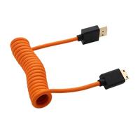 HangTon Câble Mini-HDMI vers HDMI 4K120 8K60p pour Nikon Z5 Z7 Z6II D850, Canon 6DII 5DIV R RP EOS-1DXIII Appareil photo ATOMOS Ninja V Ultra Portkeys Moniteur Feelworld, Type A C, 30 cm