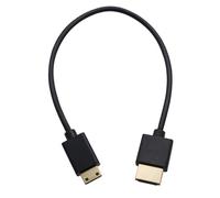 HangTon Câble mini-HDMI vers HDMI pour transmetteur d'image DJI RavenEye vers Sony FX2 FX30 A1II A9M3 A7RV, LUMIX S5IIX S1RII GH7 G9II, Canon R1 R5II C80, Nikon Z9 Z8 Z6III, 8K 4K 2K 60P, 20 cm