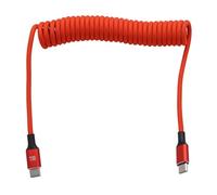 HangTon Câble USB C vers USB-C, PD 60W de charge rapide, CarPlay, Câble de données pour Pixel 8, iPhone 15 16, Canon R5C Sony FX3, Panasonic GH5II, Samsung, iPad, MacBook Pro, Ordinateur portable