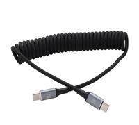HangTon Câble USB de type C vers type C, PD 60 W, charge rapide, CarPlay, câble de données pour Sony Xperia XZ2, appareil photo Canon Nikon, iPhone 15 16 Pro, Galaxy S23, LG V50, iPad, MacBook Pro