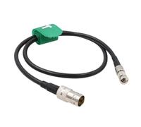 HangTon Câble vidéo 12G 6G SDI HD Micro BNC vers BNC femelle Adaptateur pour moniteur Blackmagic Video Assist 5" 60cm