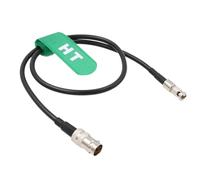 HangTon Câble vidéo 6G SDI HD 3G Micro BNC vers Adaptateur BNC Femelle pour Blackmagic Video Assist 5" Monitor 50cm