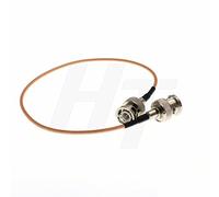 HangTon Câble vidéo BNC HD SDI adaptateur coaxial à faible perte de signal de transmission 50 Ohm RG316 BNC mâle vers mâle pour moniteur d'appareil photo (10 m)