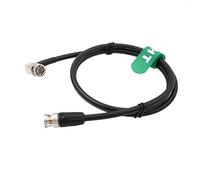 HangTon Câble Vidéo Coaxial 12G 4K Sdi 4K60 Mâle Bnc Vers Mâle À Angle Droit Bnccanare Lv - 61S Pour Sony Red Arri Camera Monitor 5M