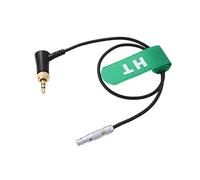 HangTon Code horaire TRS verrouillable 3,5 mm pour appareil photo Deity TC-1 vers Red Epic Scarlet DSMC2 Dragon Camera 00B 4 broches SYNC 30,5 cm