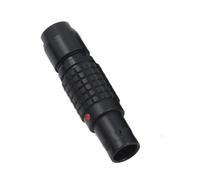 HangTon Connecteur mâle circulaire 5 broches 0B FGG compatible avec Lemo Noir