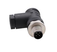 HangTon Connecteur micro mâle à 5 broches coudé à droite pour câble réseau NMEA 2000, DeviceNet, Lowrance, Garmin, Maretron, Raymarine, Simrad, Navico, Marine Boat, étanche