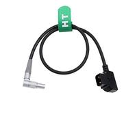 HangTon D-tap CAM Câble d'alimentation réglable à angle droit 7 broches pour moteur ARRI HI5 Cforce RF Cmotion cPRO Moteur Camin 50 cm