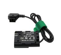 HangTon D-Tap LP-E6N LP-E6NH LP-E6 Adaptateur d'alimentation Batterie factice pour Canon R5 R6 R5C R6II R7 5D II/III/IV 5DSR 6D 6DII 7DII Zacuto EVF Portkeys Monitor