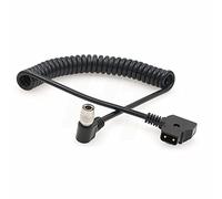 HangTon D-tap to Hirose Câble d'alimentation coudé vers 4 broches pour appareils audio Zaxcom 688702 744T MixPre