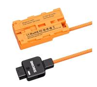 HangTon D-tap to NP-F 970 570 550 Batterie factice pour moniteur Feelworld Viltrox Portkeys Atomos, émetteurs vidéo sans fil, Catch Light, BMPCC 6K Pro