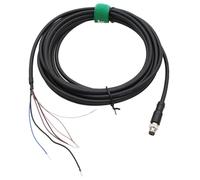 HangTon GPIO Câble d'alimentation I/O pour caméra Basler Ace 2 V, Boost R, Racer 2 S, capteur de vision Contrôle de l'automatisation industrielle, M8 6 broches A codage mâle vers extrémité ouverte,