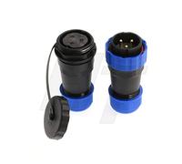 HangTon HE29 Connecteur 3 broches 380 V 45 A pour machine électrique étanche IP68 Prise mâle femelle
