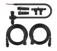 HangTon Kit de démarrage réseau NMEA 2000, câble de descente, terminateur, connecteur en T, câbles d'alimentation pour Lowrance, Garmin, Airmar, Maretron, Raymarine, Simrad, Navico, Humminbird Marine