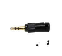 HangTon Lot de 2 connecteurs audio TRS mâle verrouillables de 3,5 mm pour récepteur de microphone Sennheiser Rode Sony Deity sans fil