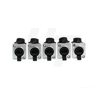HangTon Lot de 5 connecteurs RJ45 étanches pour réseau Ethernet Cat5e à montage sur panneau