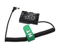 HangTon LP-E6N DC Batterie factice pour Canon EOS R5c R6 R7 5DS R, 5D Mark II III IV, 60D, 6D 7D Mark II, 80D DSLR Camera, Moniteur Recorder