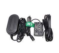 HangTon LP-E6N LP-E6NH Adaptateur d'alimentation AC DC pour Canon R5C R7 R6 R6II R5 R 6D 7D 5D Mark II IV EOS SMALLHD 500 700 Portkeys PT5 Monitor