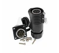 HangTon LP20 Connecteur circulaire étanche à 8 pôles 5 A Prise femelle mâle pour appareils marins automobiles, port de charge