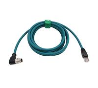 HangTon M12 Câble Ethernet 8 pôles X-Code RJ45 pour capteur de caméra industrielle Cognex, 2m