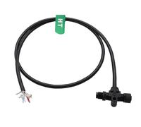 HangTon NMEA 2000 Câble d'alimentation électrique réseau 5 broches en T pour bateau marin, Lowrance, Garmin, Airmar, Maretron, Raymarine, Simrad, Navico, 12/24 V 4 A, 1 m