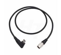 HangTon PD QC Power Bank 12 V USB C vers Hirose Câble d'alimentation 4 broches pour enregistreur audio Zoom F4 F8 F8N Pro Angle droit 90 degrés 60 cm