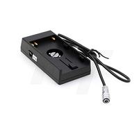 HangTon Plaque de montage de batterie U60 vers câble 2 broches 14.8V pour caméra de cinéma de poche BMPCC 4K 6K Blackmagic