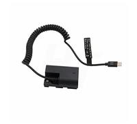 HangTon Power Bank PD QC USB Type C to LP-E6N Dummy Battery pour Canon EOS R5 R5C R6 5D3 7D II BMPCC 4K Camera, Zacuto EVF