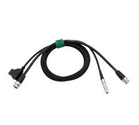 HangTon Power SDI 4K 12G Câble pour SmallHD Cinéma 7 5, Ultrabright 503 703, 703 Bolt Moniteur, D-tap à 2 broches, BNC, 80 cm