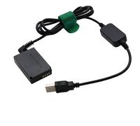 HangTon Powerbank Batterie factice USB 5 V vers LP-E12 pour appareil photo Canon EOS M M2 M10 M50 M100 M200 SX70HS Rebel SL1