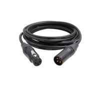 HangTon Rallonge de câble d'alimentation pour Aputure Amaran 200d 200x 100d 100x S LED, XLR 3 broches mâle vers femelle, 24 V 48 V DC, 5 m