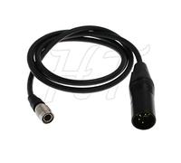 HangTon Sound Devices Câble d'alimentation pour enregistreur Zaxcom XLR 4 broches vers Hirose 4 broches 0,9 m