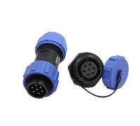 HangTon SP17 Connecteur 7 broches 5 A Filetage circulaire à souder Montage arrière Fil 18 AWG