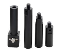 HangTon Support de tube de 19 mm, extension de 5,1 cm, 7,6 cm, 10,2 cm de long pour appareil photo Sony ARRI RED sans fil avec objectif de mise au point, montage sur rail d'épaule avec filetage de