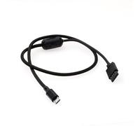 HangTon Tilta Nucleus-Nano Câble d'alimentation micro USB pour DJI Ronin-S 12 V Port 4 broches 50 cm