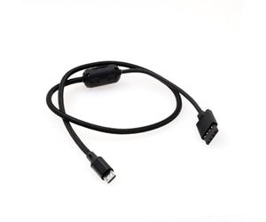 HangTon Tilta Nucleus-Nano Câble d'alimentation micro USB pour DJI Ronin-S 12 V Port 4 broches 50 cm