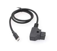 HangTon Tilta Nucleus-Nano Câble d'alimentation pour moteur P-TAP D-Tap vers micro USB 14,8 V 50 cm